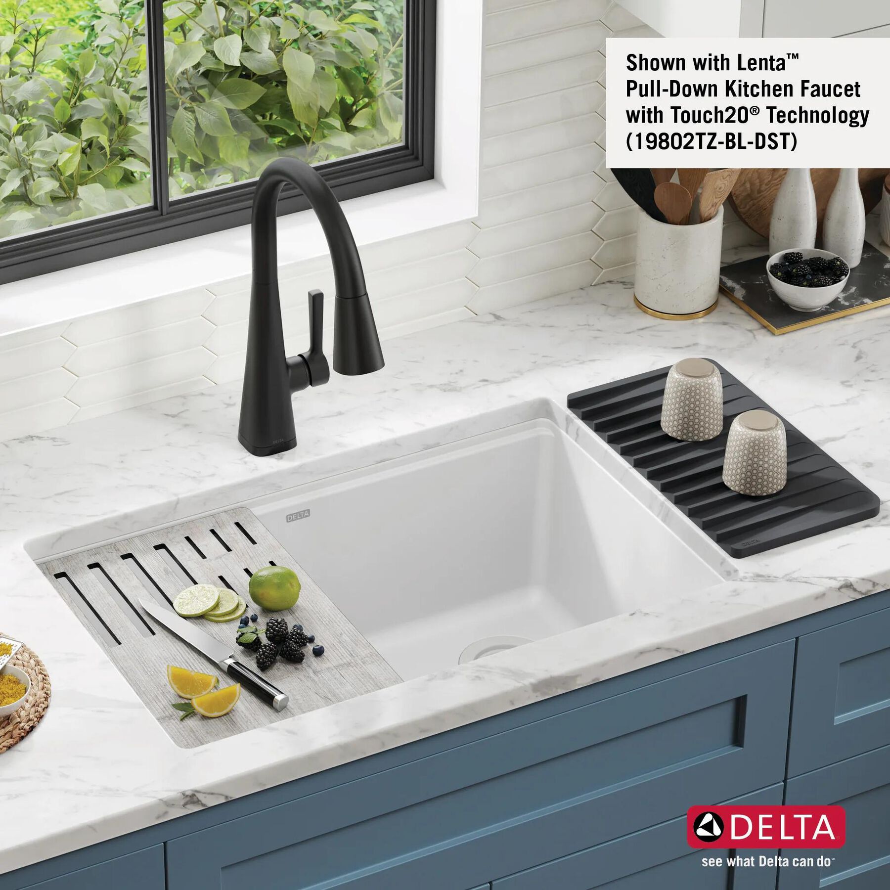 30&rdquo; Granite Composite Workstation Kitchen Sink Undermount Single Bowl with WorkFlow&trade; Ledge and Accessories in White